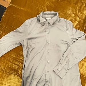 Silky button up shirt